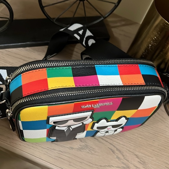 NWT Karl Lagerfeld Crossbody Bag - Picture 8 of 10